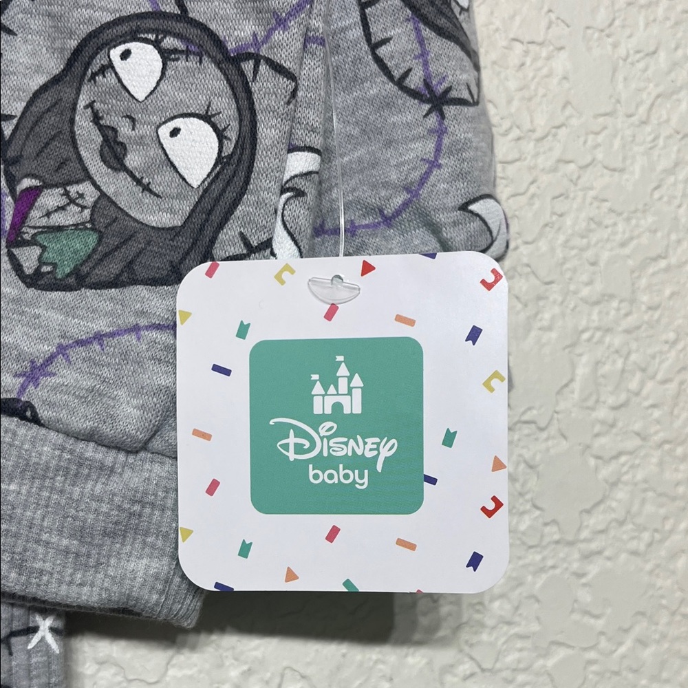 Disney Gray & Purple The Nightmare Before Christmas Baby Girl 12 Months Set - Picture 4 of 8